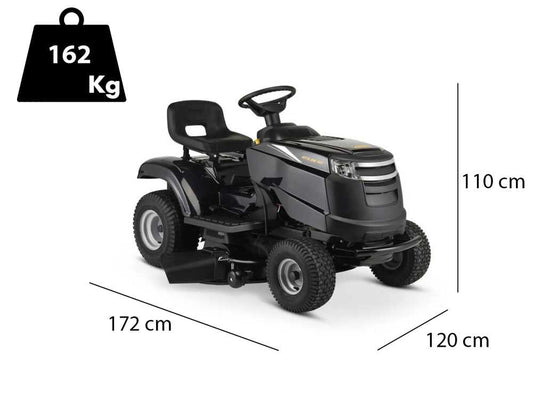 Alpina AT3 98 HA – Tractor cortacésped con motor Stiga ST 400