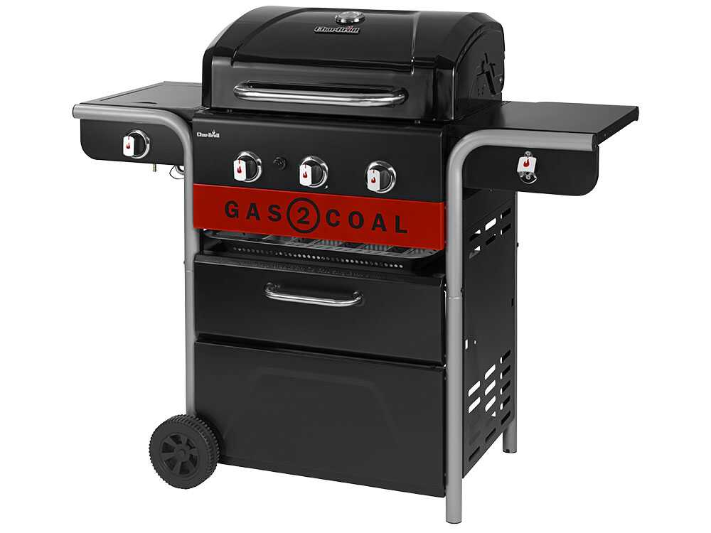 Barbacoa de gas y carbón Char-Broil Gas2Coal 2.0 3B