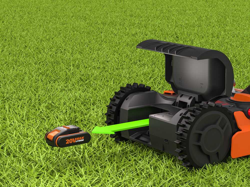 Worx Landroid M WR141E con perímetro batería de Litio – Robot cortacésped – M500